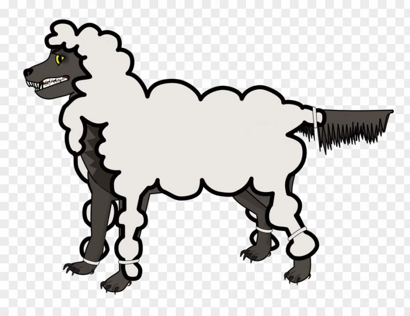 Sheep Gray Wolf In Sheep's Clothing Clip Art PNG