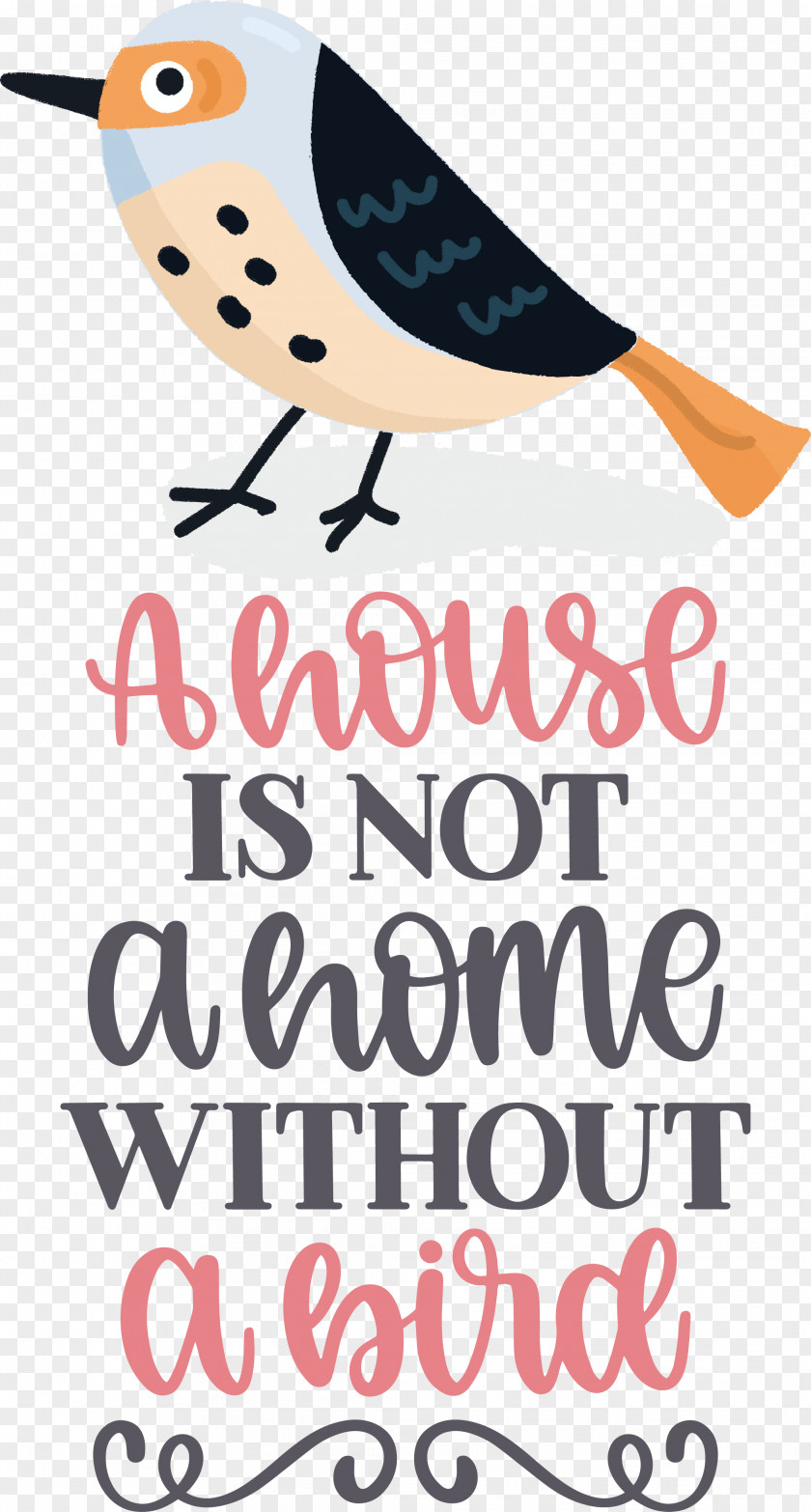 Bird Quote Home PNG