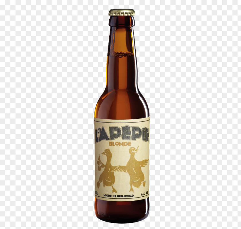 Craft Beer Ale Bottle Glass PNG