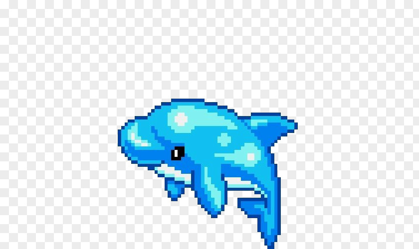 Dolphin Cross-stitch Bead Pixel Art PNG