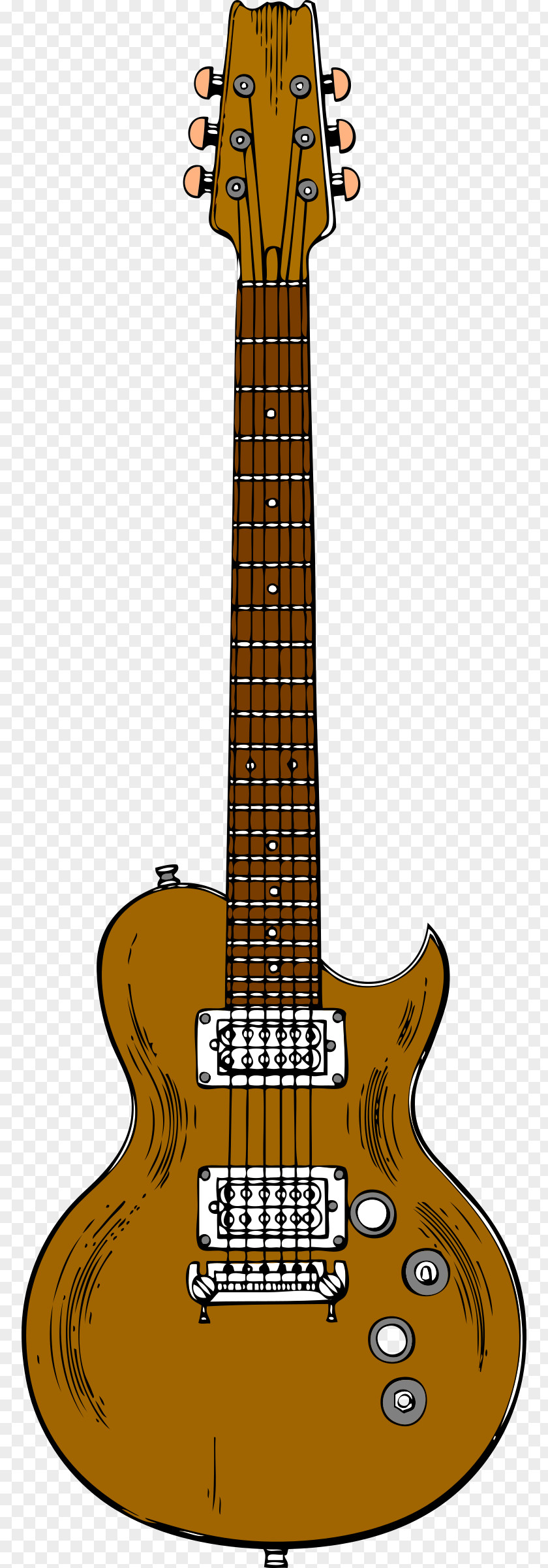 Electric Guitar Bass Clip Art PNG