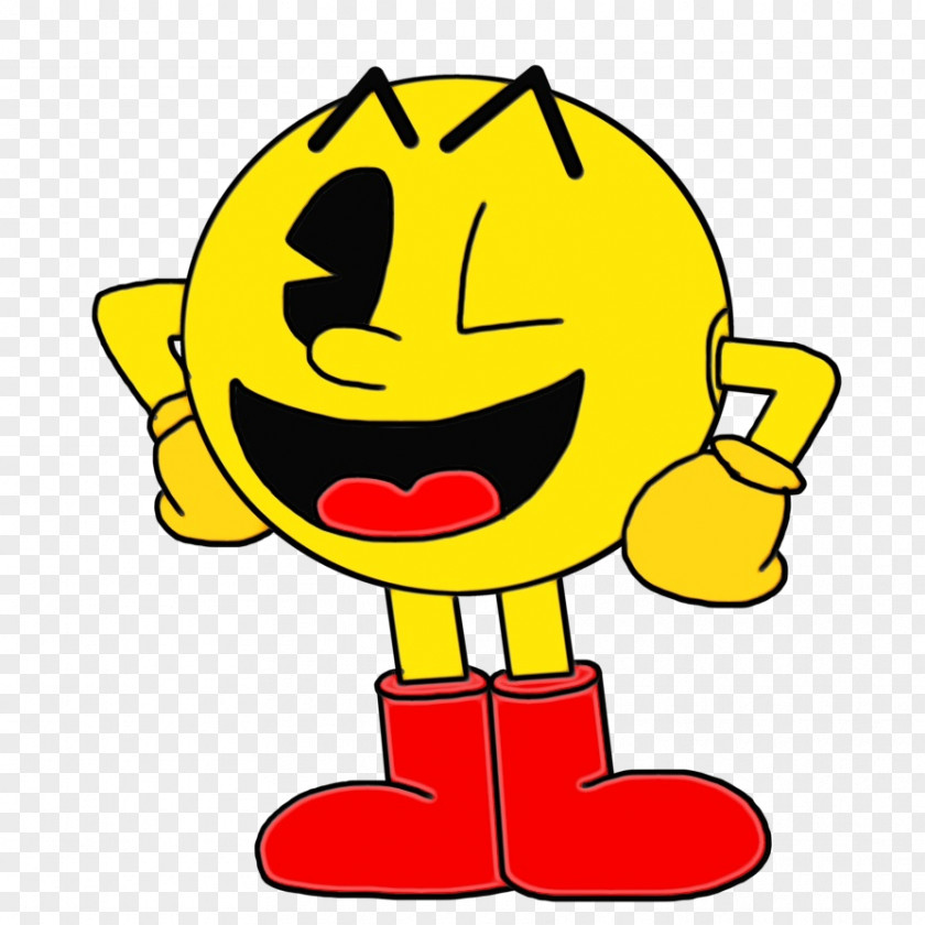 Gesture Laugh Ms. Pac-Man Pac 'n Roll Video Games Ghosts PNG