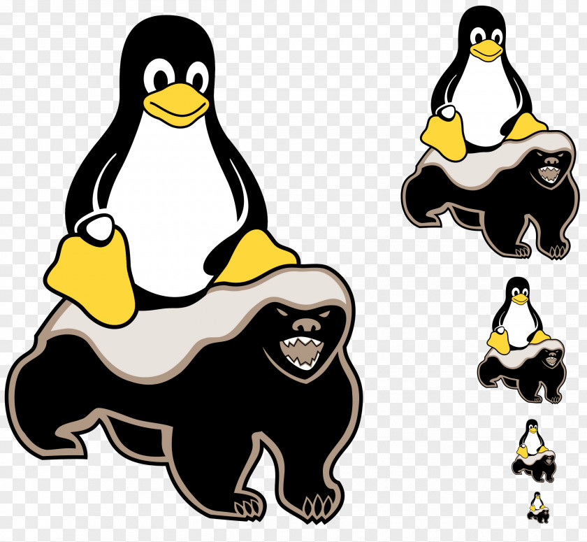 Penguin Carpet Money Back Guarantee Woven Fabric Honey Badger PNG