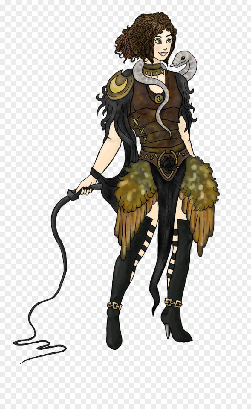 Persephone Costume Design Legendary Creature Cartoon PNG
