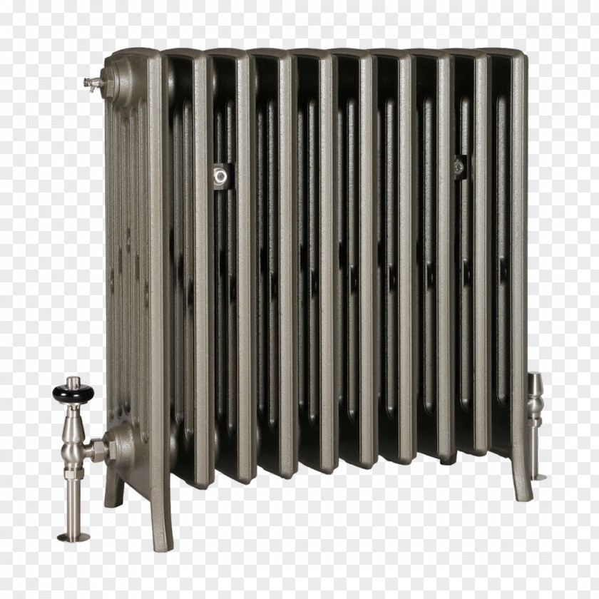Radiator Heating Radiators Cast Iron Thermostatic Valve PNG