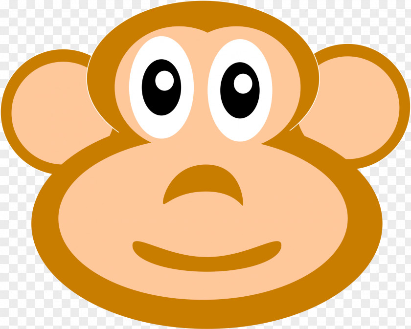 Svg Monkey Icon Design Clip Art PNG