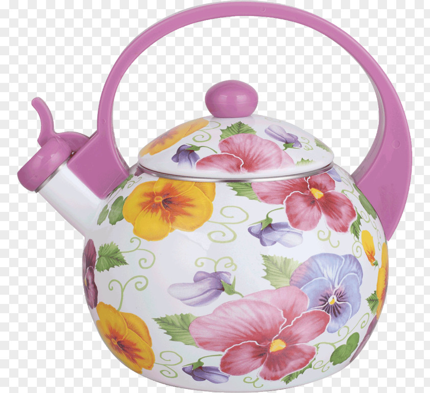 Kitchen Tea Kettle Teapot Porcelain Эмалированная посуда Hypermarket PNG