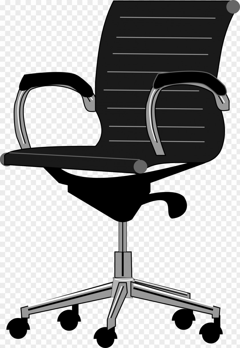 Office Desk & Chairs Clip Art PNG