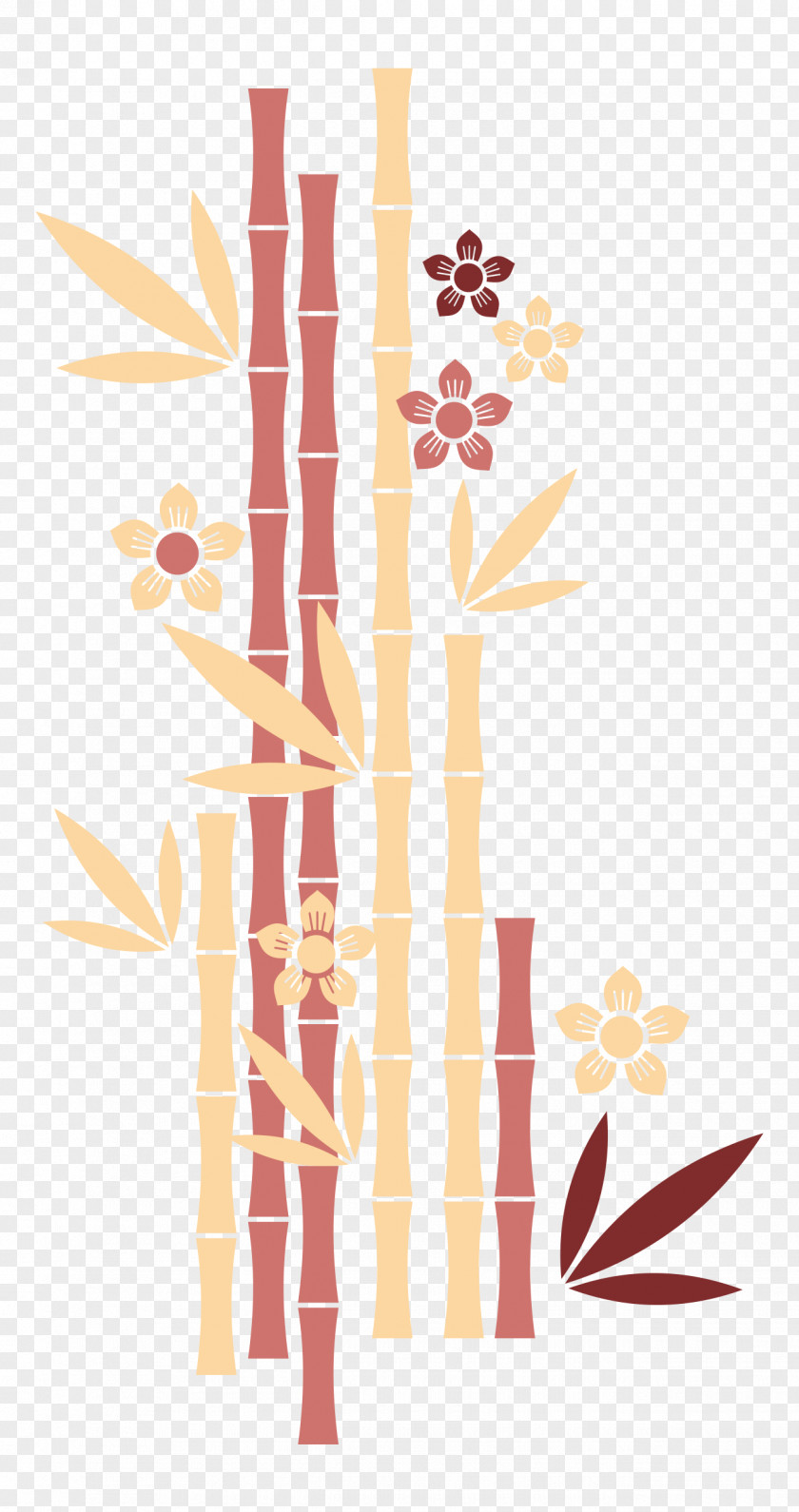 Bamboo Blossom U58a8u7af9u753b PNG