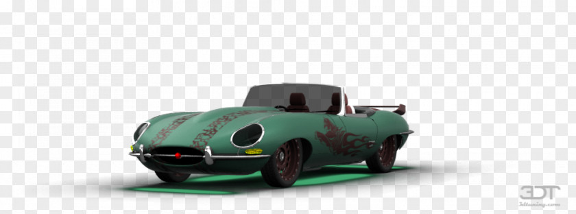 Jaguar E-Type Vintage Car Model Automotive Design Scale Models PNG