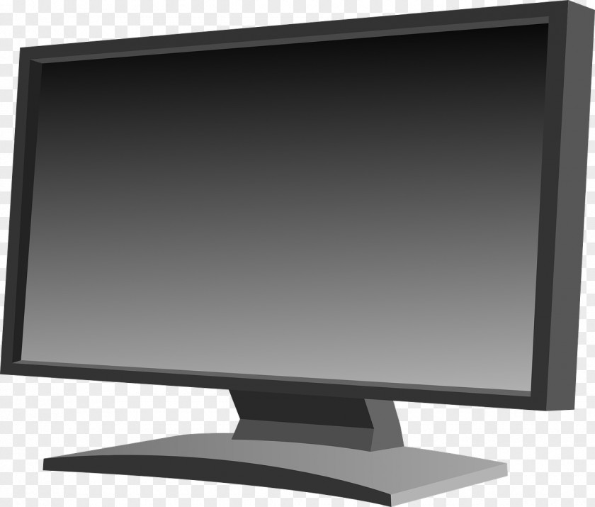 Monitors Computer Liquid-crystal Display Flat Panel LCD Television Clip Art PNG