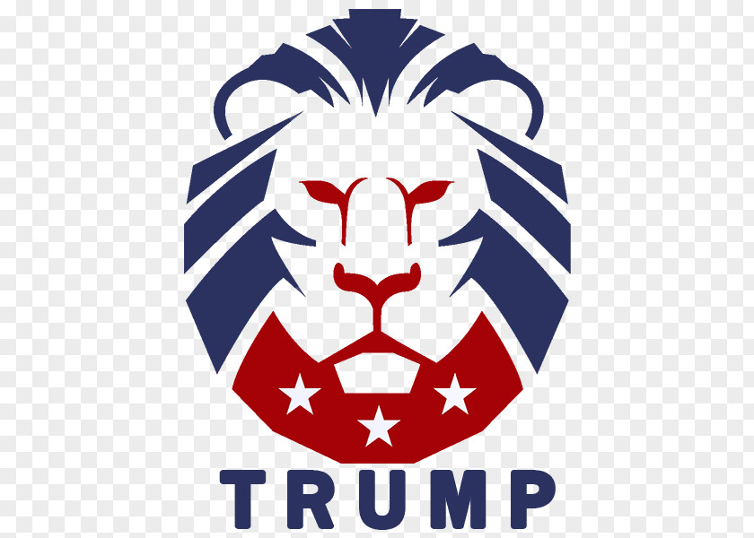 Badge Banner United States Make America Great Again Republican Party Lion Guard PNG