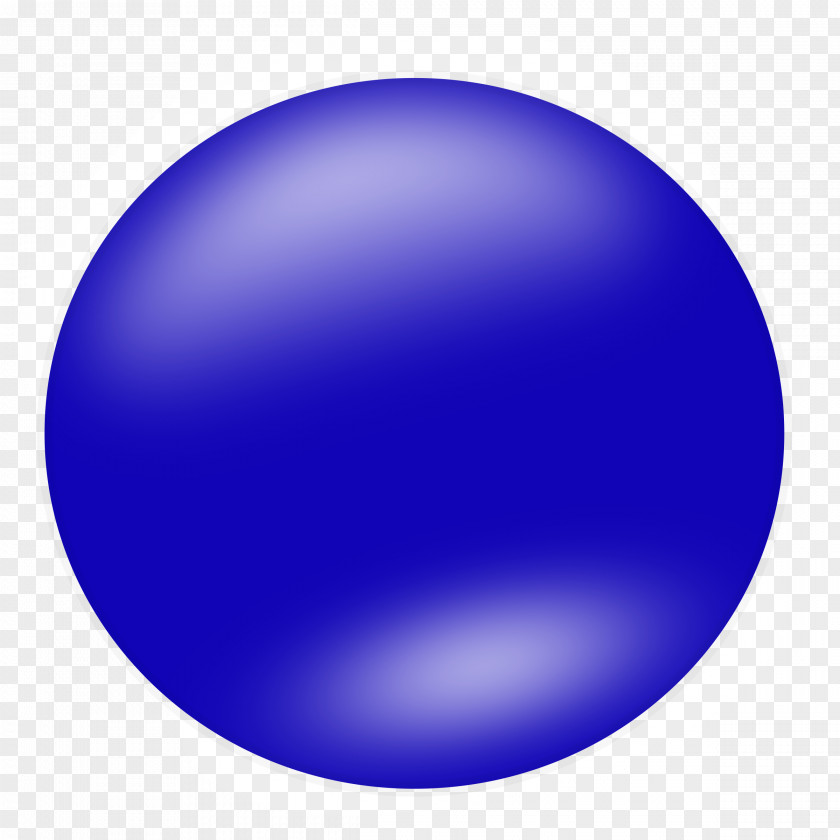 Blue Circle Shape Ball Clip Art PNG