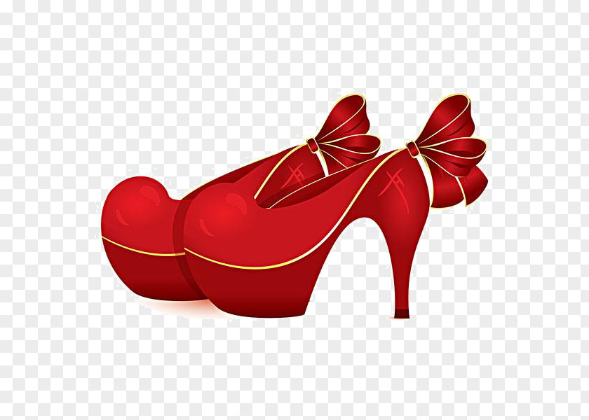 Cartoon High Heels Shoe Drawing High-heeled Footwear Royalty-free PNG