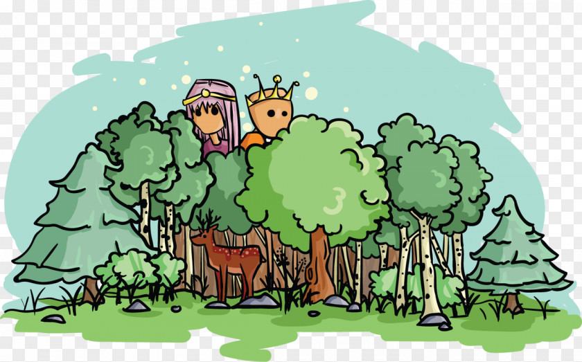 Mystical Forest World Cartoon Character Fiction PNG