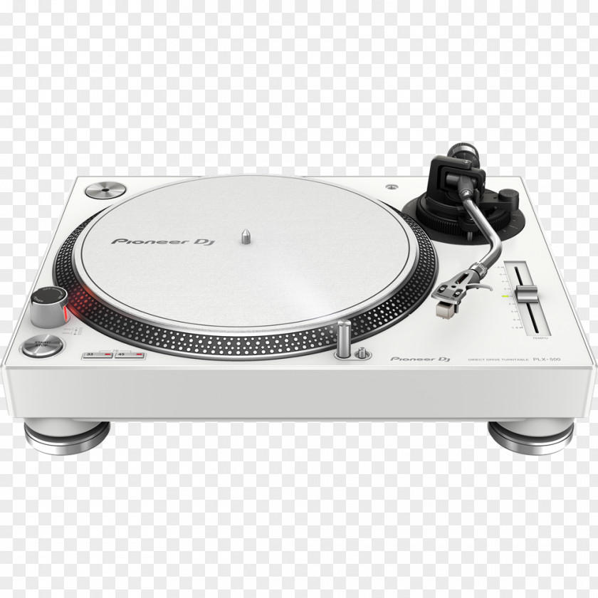 Pioneer PLX-500 Direct-drive Turntable Disc Jockey DJ DJM PNG