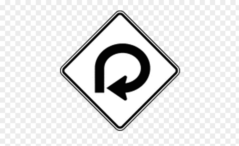 Road U-turn Traffic Sign Turnaround Clip Art PNG