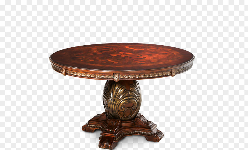 Round Table Dining Room Pedestal Furniture Wood PNG