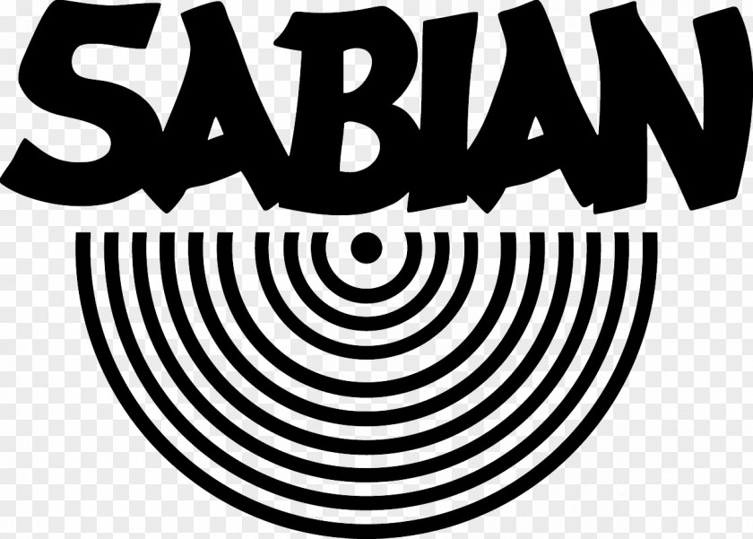 Drums Logo Sabian Crash Cymbal PNG