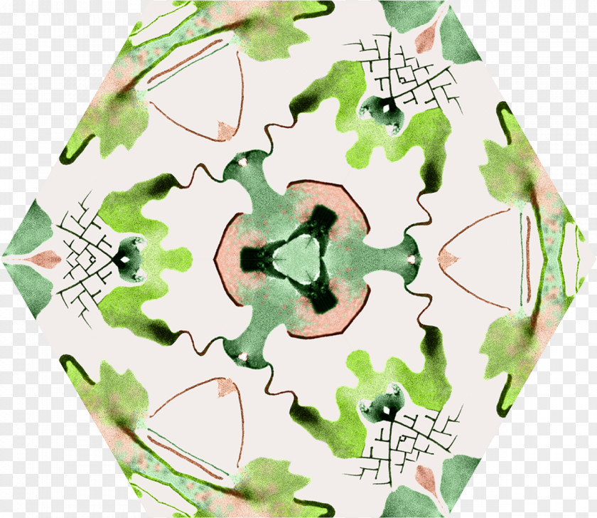 Hand Painted Cactus Green Leaf PNG