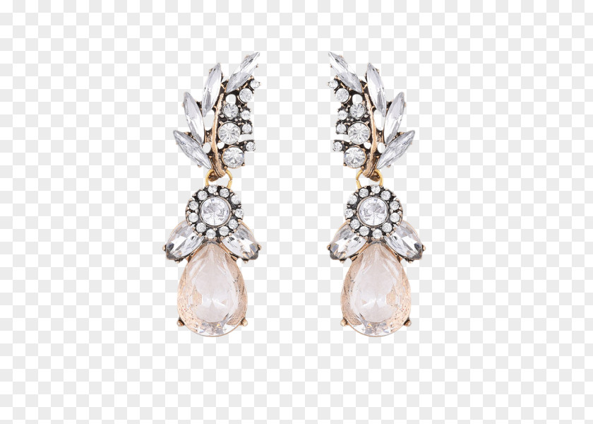 Jewellery Earring Imitation Gemstones & Rhinestones Necklace PNG