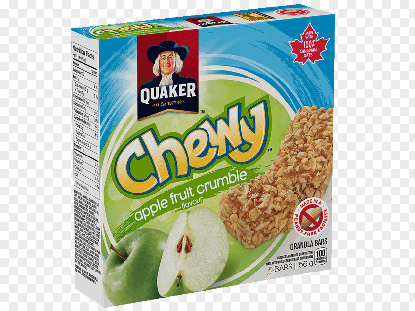 Quaker Oats Breakfast Cereal Crumble Granola Company Flapjack PNG