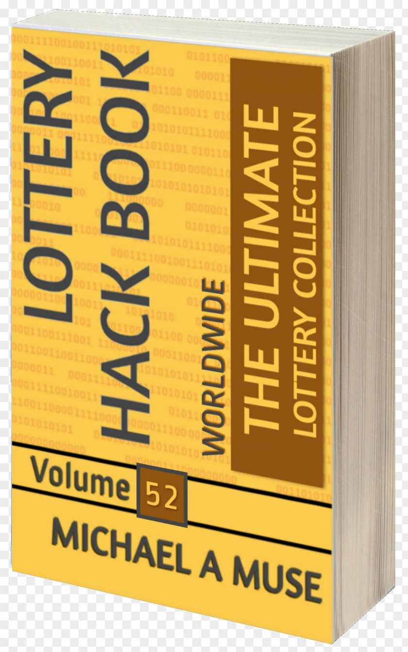 Annual Lottery Tickets Book Cover Volume Cookbook PNG