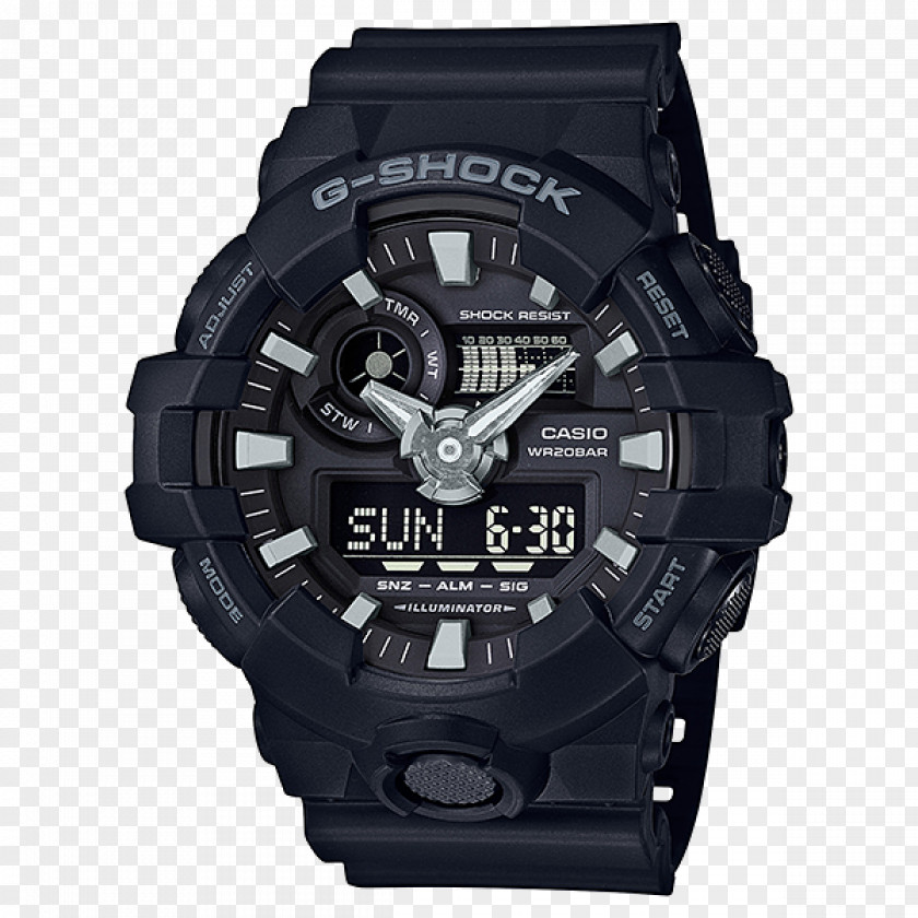 Watch G-Shock Shock-resistant Casio Illuminator PNG