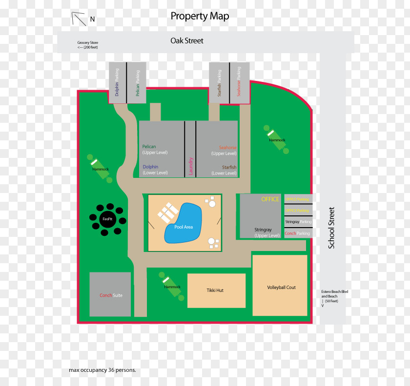 Cellular Chart Myerside Resort Map Image Floor Plan Location PNG