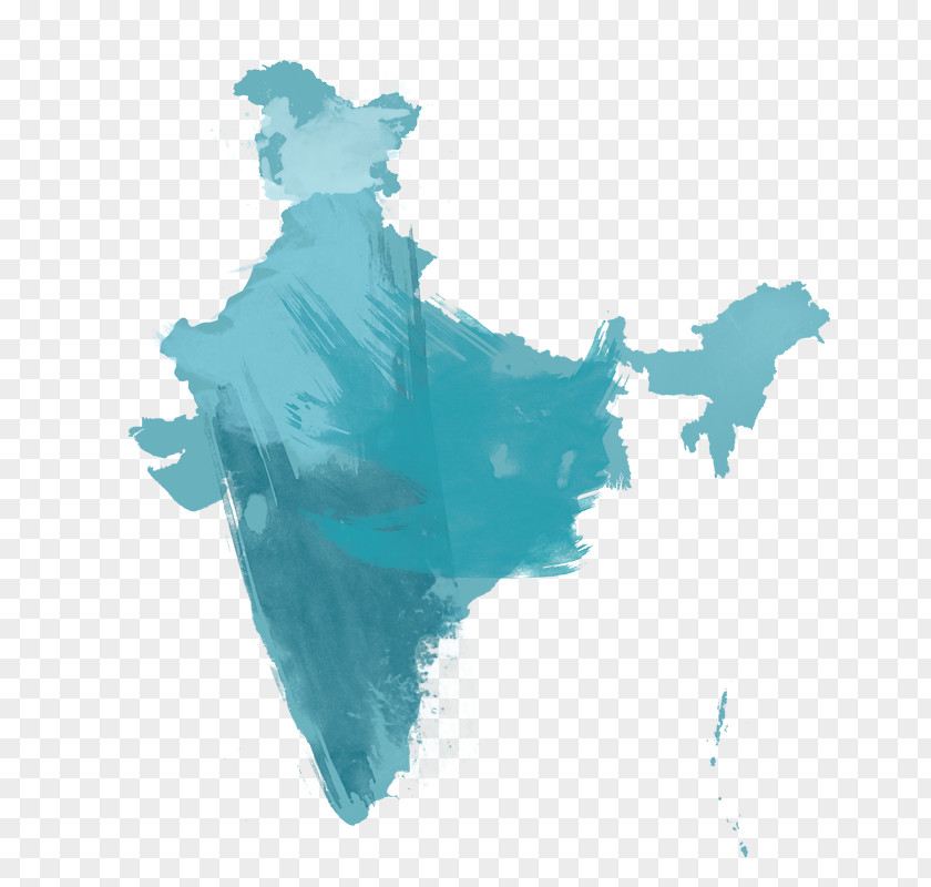 Indian India Vector Map Royalty-free PNG