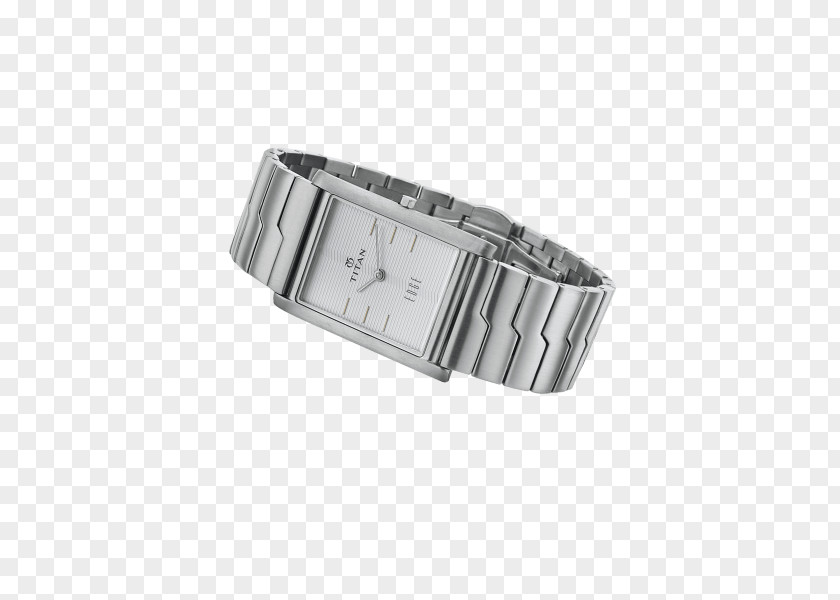 Metal Edge Watch Strap Titan Company PNG