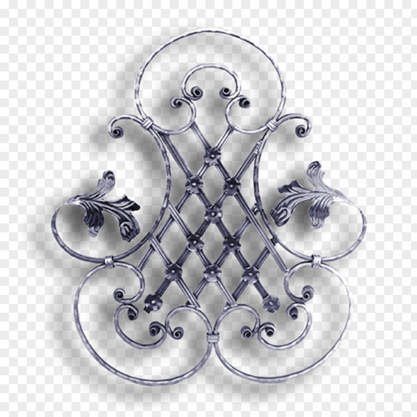 Wrought Iron Gate Octopus Body Jewellery Silver Font PNG