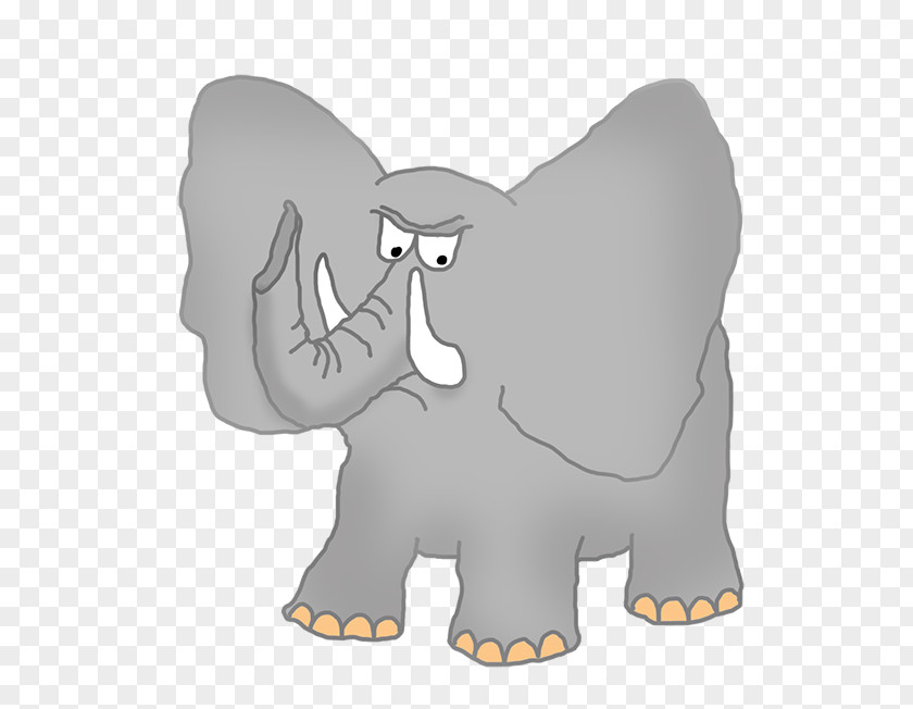 Angry Elephant Cliparts Cartoon Clip Art PNG