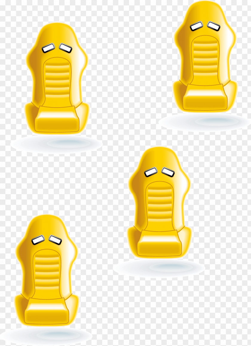 Car Seat Accessories Vector PNG