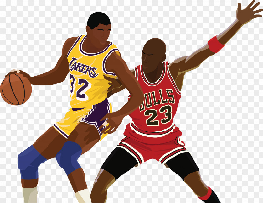 Michael Jordan Chicago Bulls NBA Vector Graphics Image Basketball PNG