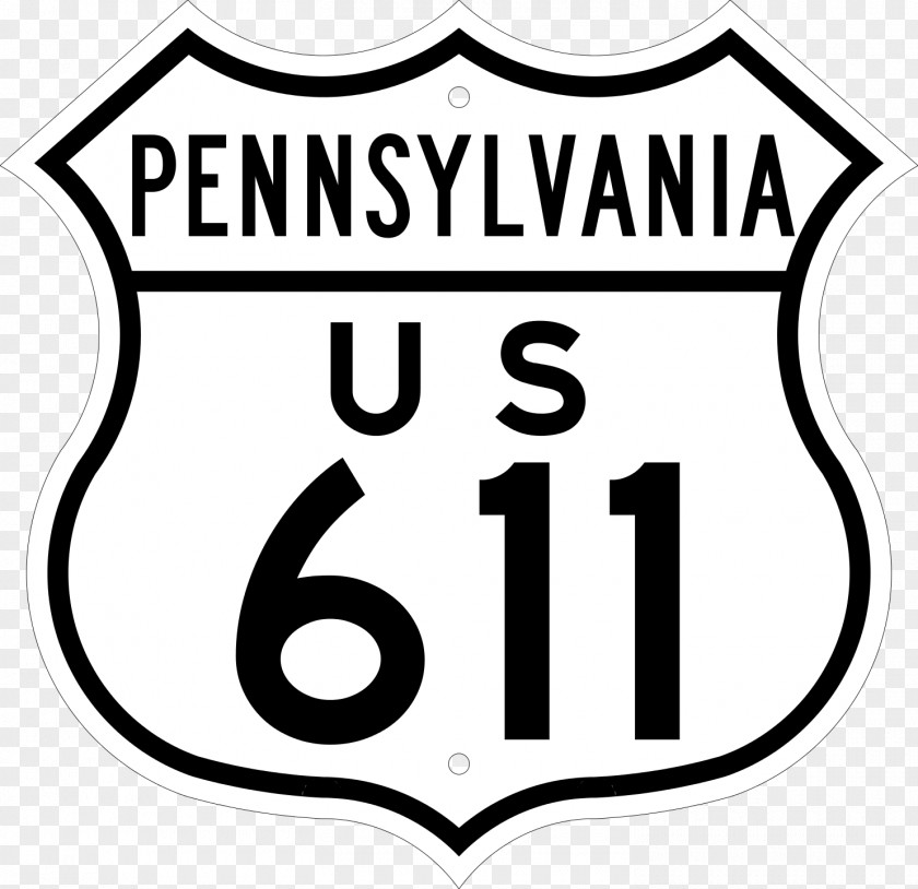 Pennsylvania Route 611 Logo Clip Art PNG