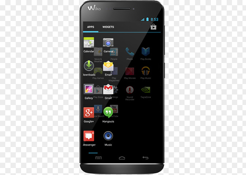 Wax Smartphone Wiko Telephone 4G Multi-core Processor PNG