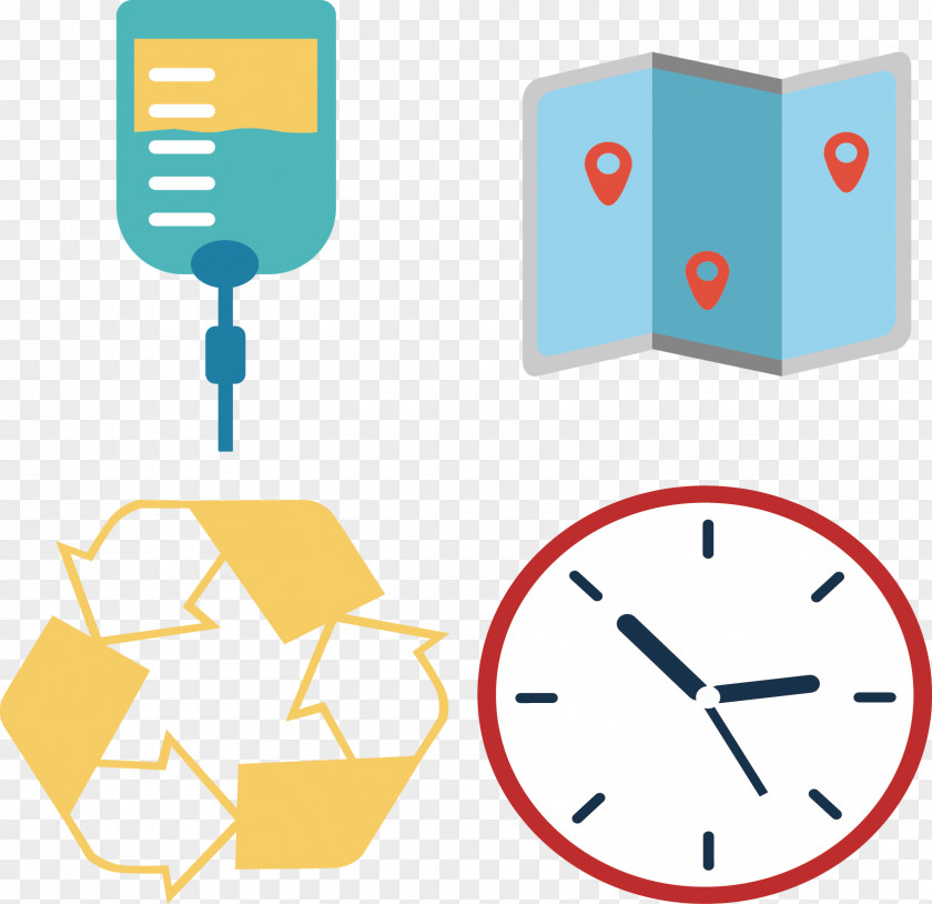Fold The Map Time Royalty-free Icon PNG