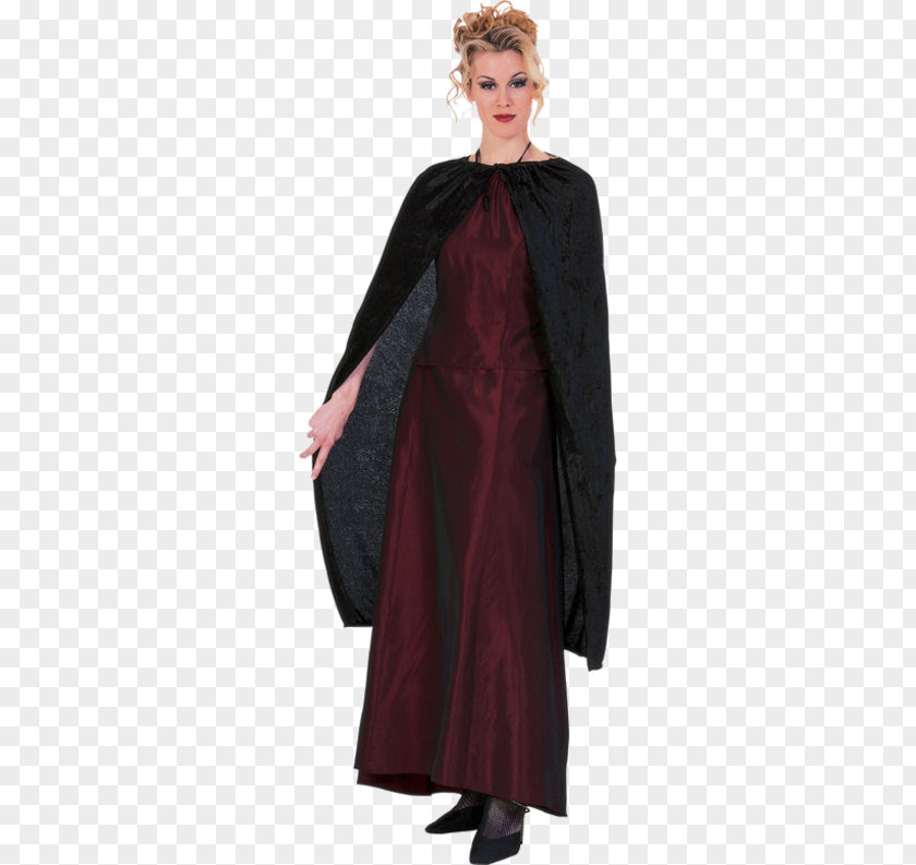 Halloween Cape Robe Cloak Velvet Costume PNG