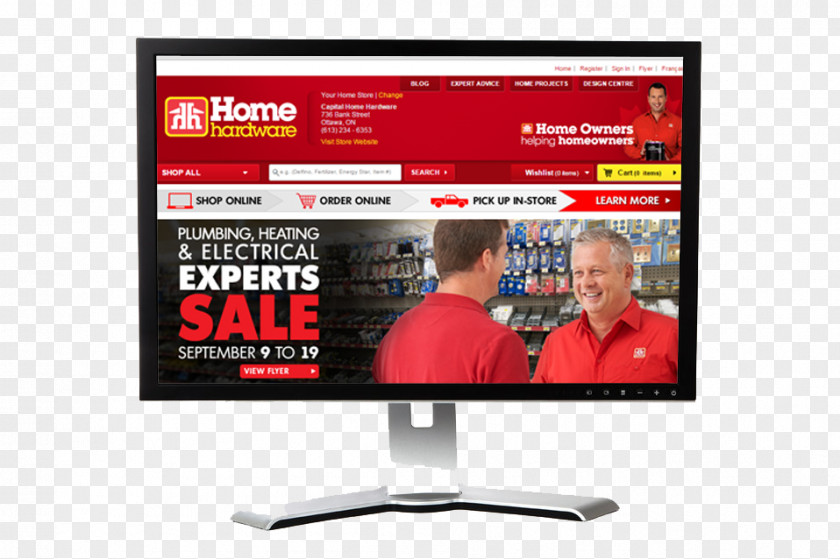 Home Hardware Computer Monitors Online Advertising Television Multimedia Display PNG