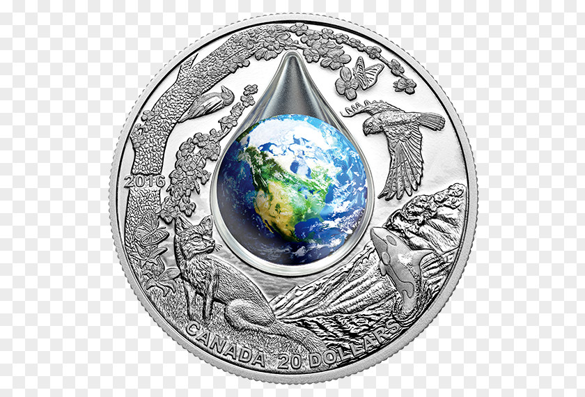 Mother Earth Coin Of The Year Award Silver PNG