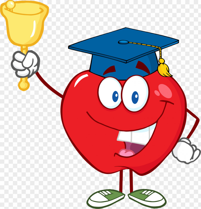 Smiley Stemware School Line Art PNG