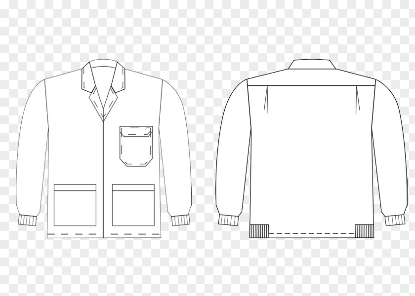 T-shirt Jacket Collar Sleeve Pattern PNG