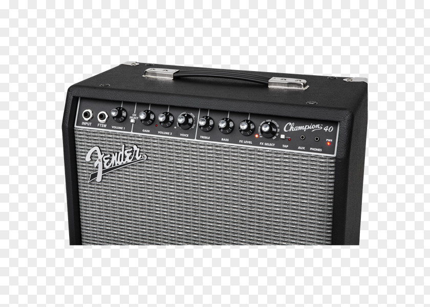 Guitar Amp Amplifier Fender Musical Instruments Corporation Champion 40 PNG