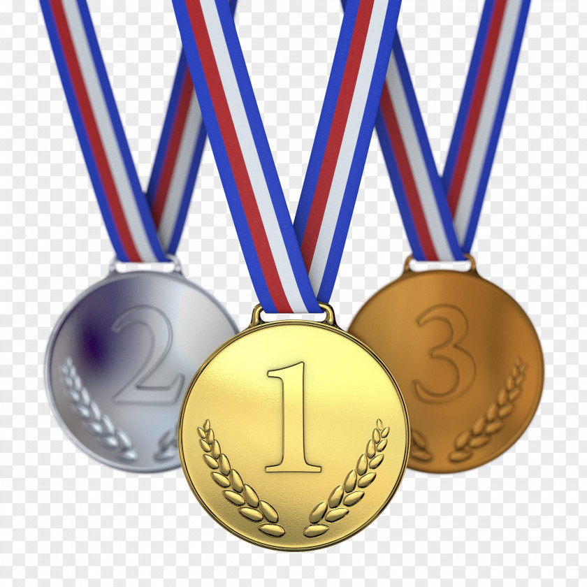 Medal Gold Bronze Silver PNG