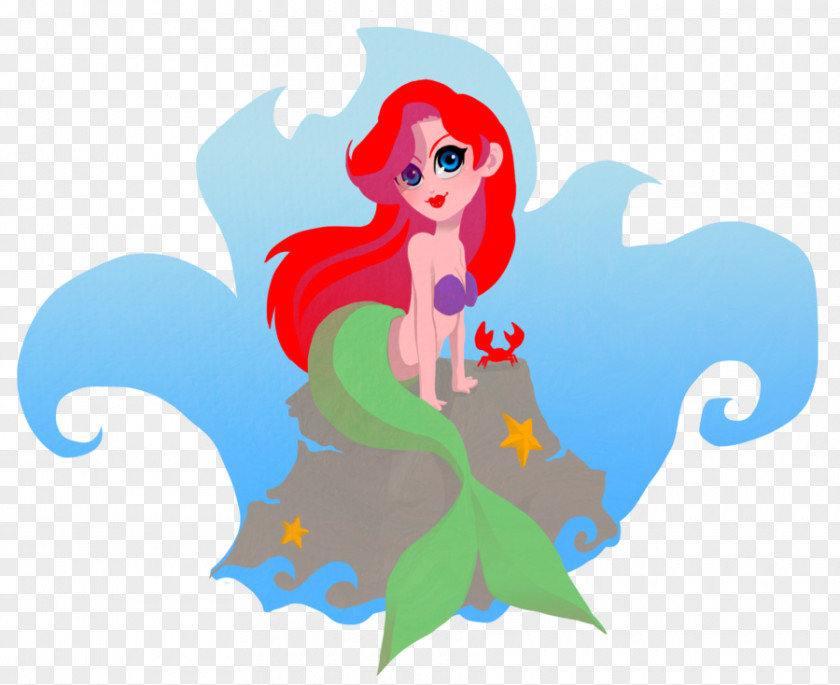 Mermaid Ariel Princesas Drawing PNG