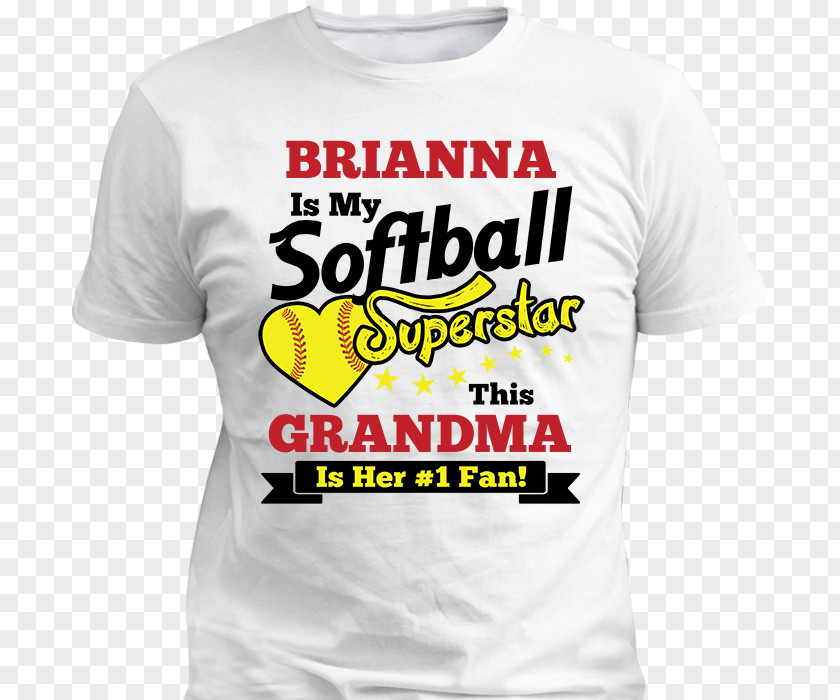 T-shirt Sleeve Bluza Softball PNG