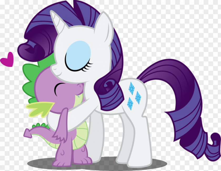 Vector Kisses Spike Rarity Pinkie Pie Pony Twilight Sparkle PNG
