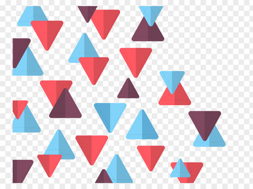 Vector Triangle Background Computer File PNG