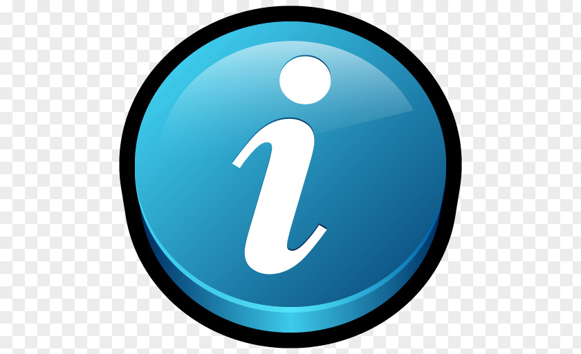 Get Info Computer Icon Trademark Symbol Aqua PNG